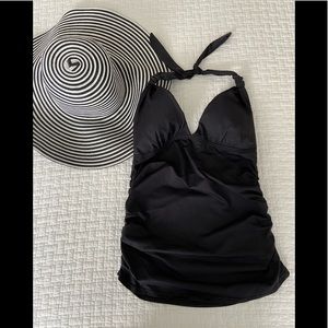 Echo Design Halter Tankini Top